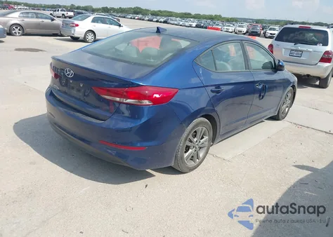 2018 Hyundai Elantra Sel из США, поврежденный, VIN 5NPD84LF7JH215820